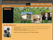 Tablet Screenshot of ferienhaus-bert.de